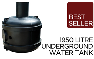1950 litre underground water tank